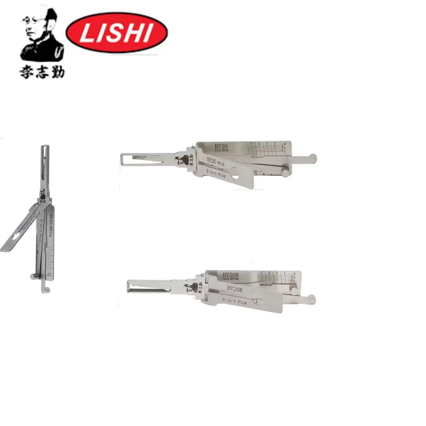 Herramientas originales LISHI 2 en 1 HY20R HY30R HY22 HY15 HY16 HY17 HY20 LISHI PICK LOCKSMITH