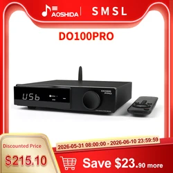SMSL DO100 Pro Hi-Res MQA DAC Dual ES9039Q2M Decoder Bluetooth5.1 DSD512 OPA1612 HDMI-ARC High End Digital DAC For PS5 DO100pro