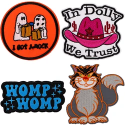 In Dolly DIY Embroidered Iron On Patches Badges Patchwork Sewing Applique Jacket Backpack Badges