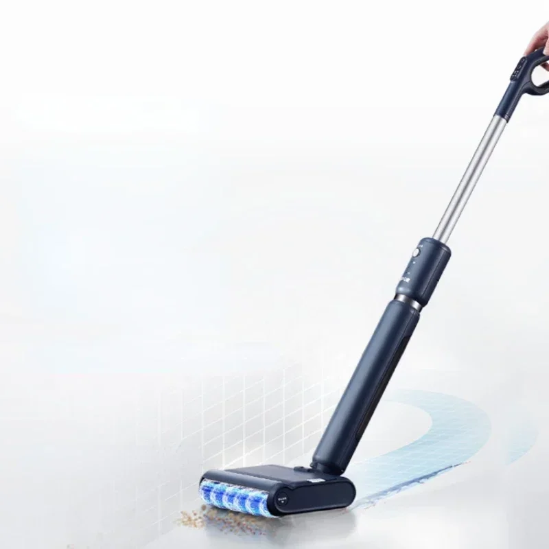 Floor Washing Machine Household Wireless Self-Cleaning Light Tone Hand Push Type Large Suction Automatic Mop and Suction Machine