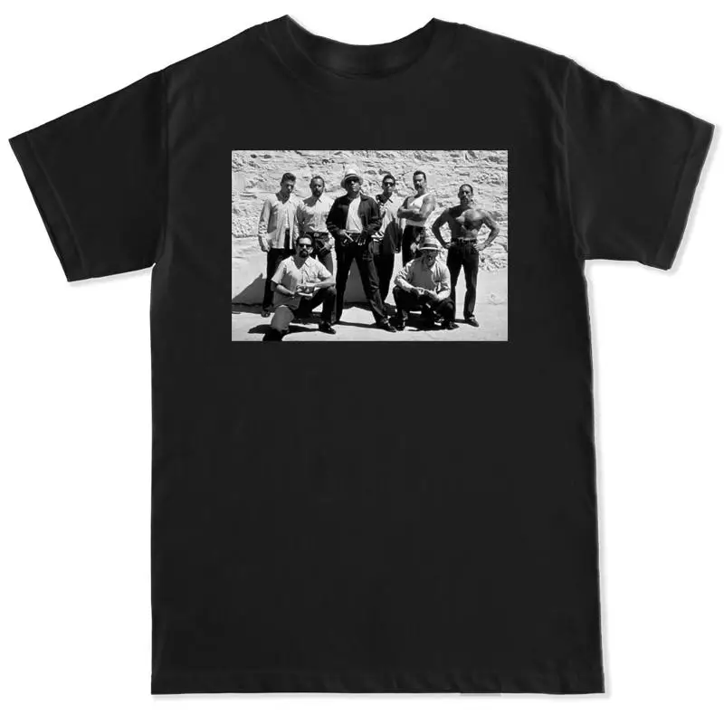 تي شيرت رجالي من BLOOD IN OUT Movie CA LA FILM OG CALI WEST CULT كلاسيكي ريترو