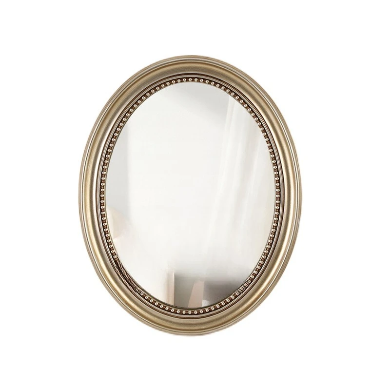 wall hanging porch decorative mirror makeup dressing mirror hotel retro bathroom