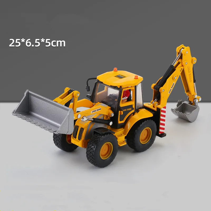 New product 1: 60 alloy bidirectional forklift model,excavator construction vehicle,exquisite children\'s toys,wholesale