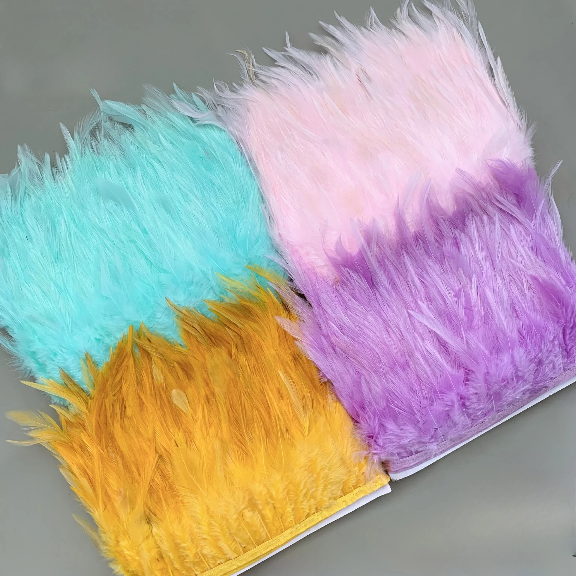 

Colored Pointed Wool Cloth Strips, Clothing Accessories, Feather Decoration, Feather Lace, Diy High-quality Cloth Edges in Stock