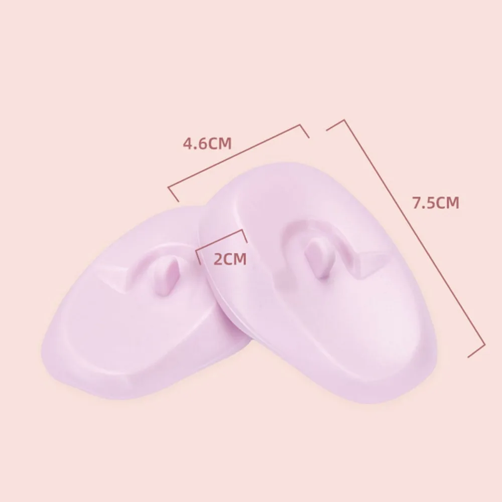 1 Pair Ear Protector Cover Soft Earmuff Waterproof Dye Hair Bake Oil Ear Silicone Cover Profession Salon Styling Accessories