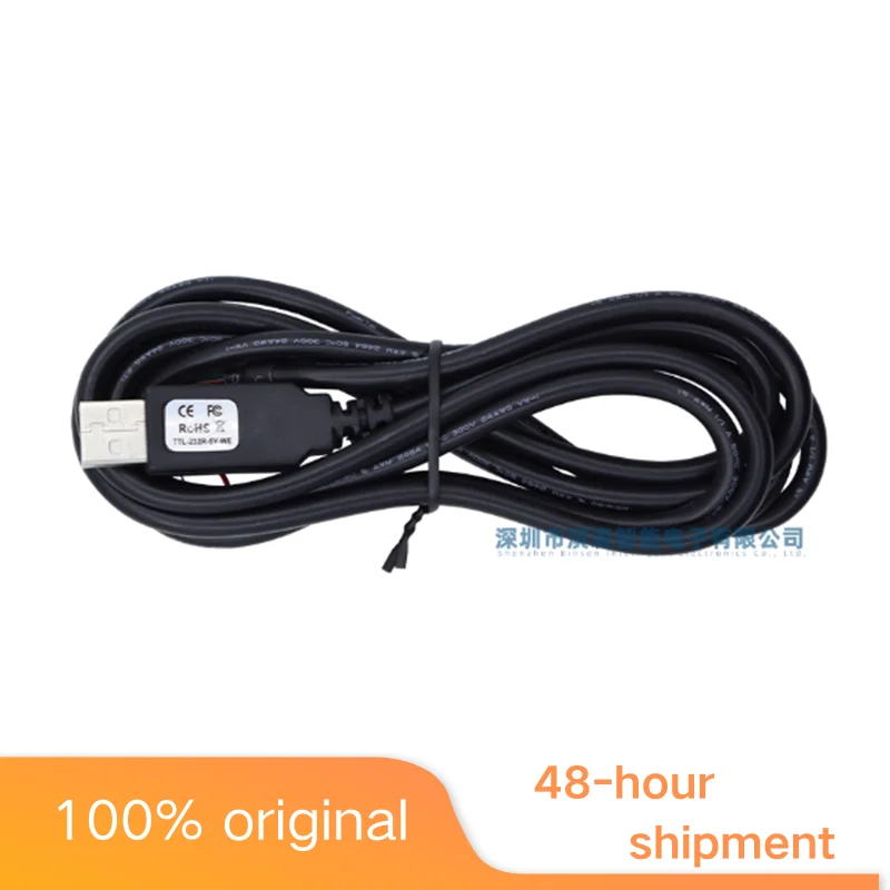 FTDI استيراد أصلي TTL-232R-5V-WE UART إشارة USB TTL كابل تسلسلي FT232R