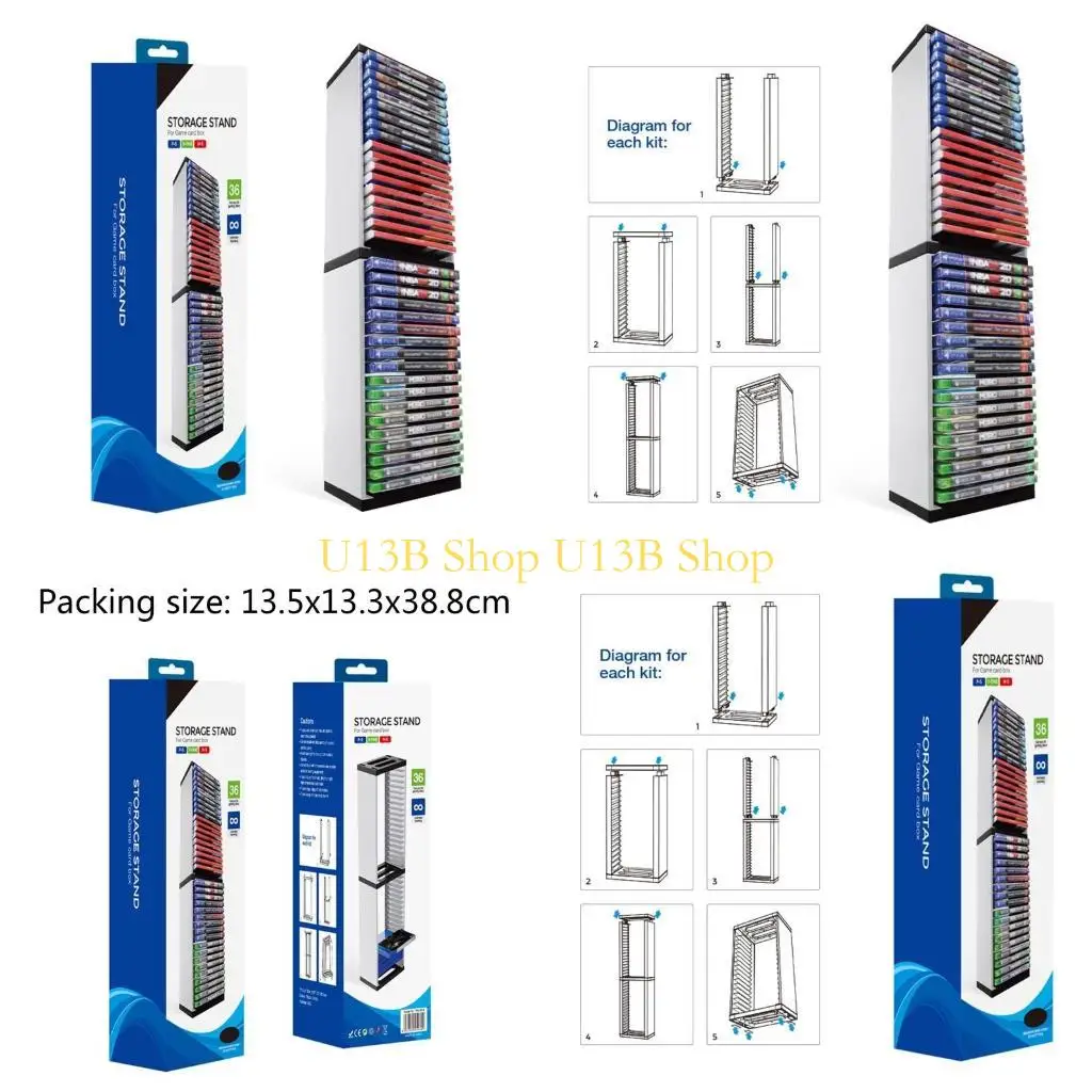 

U13b Storage для Case Holder для одной игровой консоли Accesstori