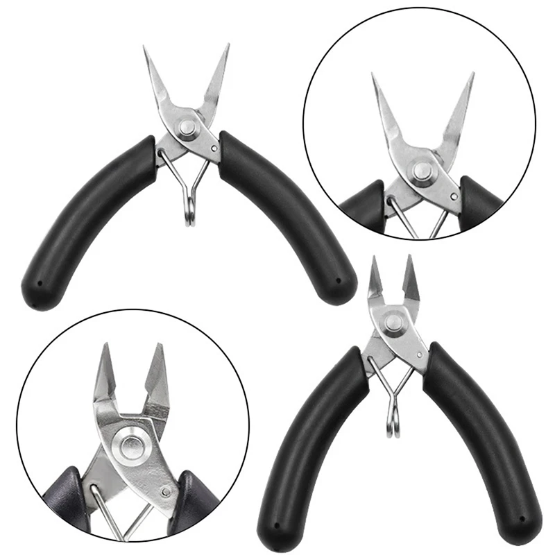 Diagonal pliers mini bolt cutters small soft electronic cutting pliers