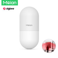 Meian Tuya Zigbee Human Motion Sensor Smart Home PIR Motion Sensor Detector Alarm Security Smart Life Works With ZigBee Gateway