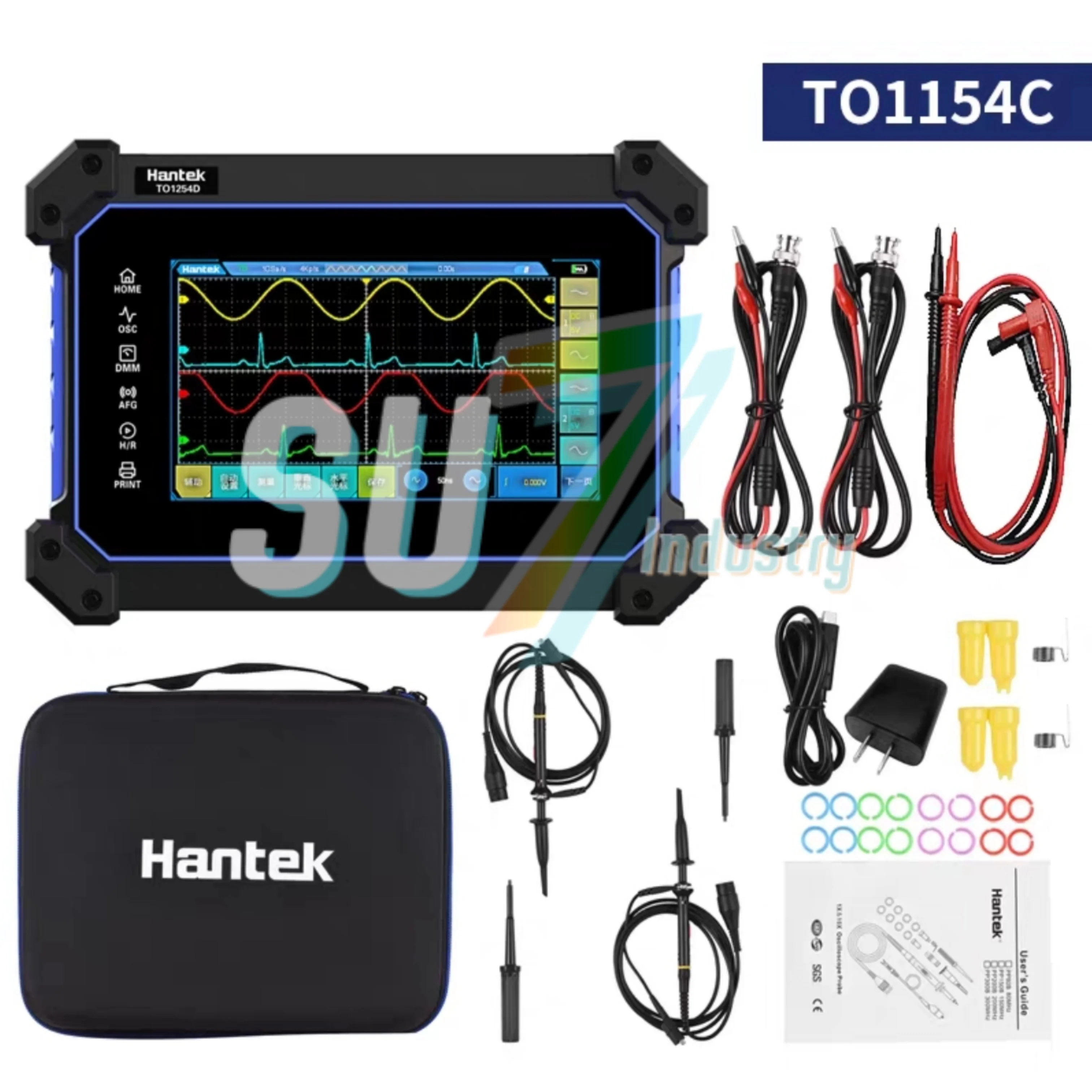

Hantek TO1154C Portable touchscreen tablet digital oscilloscope New In Box