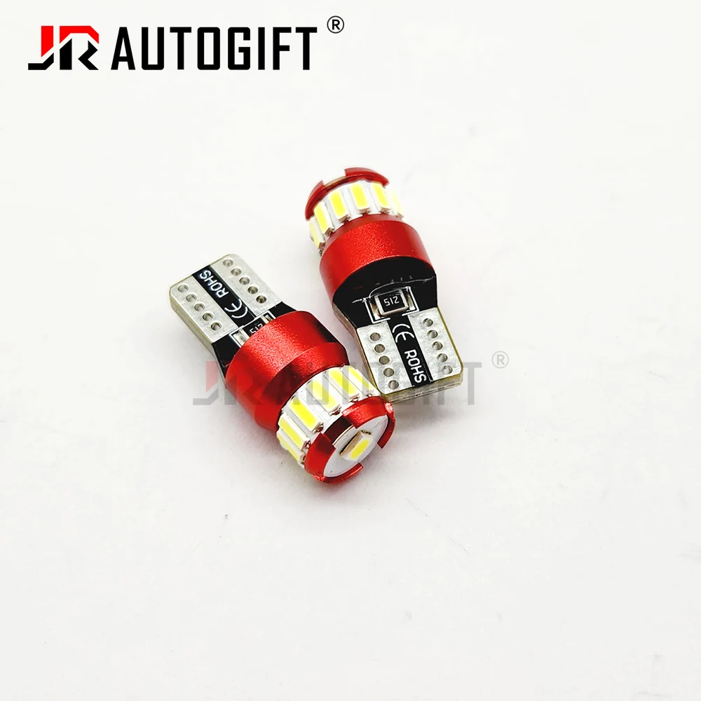 20PCS 12V-24V W5W T10 LED Bulb Canbus 3030 4014 13SMD 6000K 194 168 LED Car Interior Dome Lights Parking Light Auto Signal Lamp