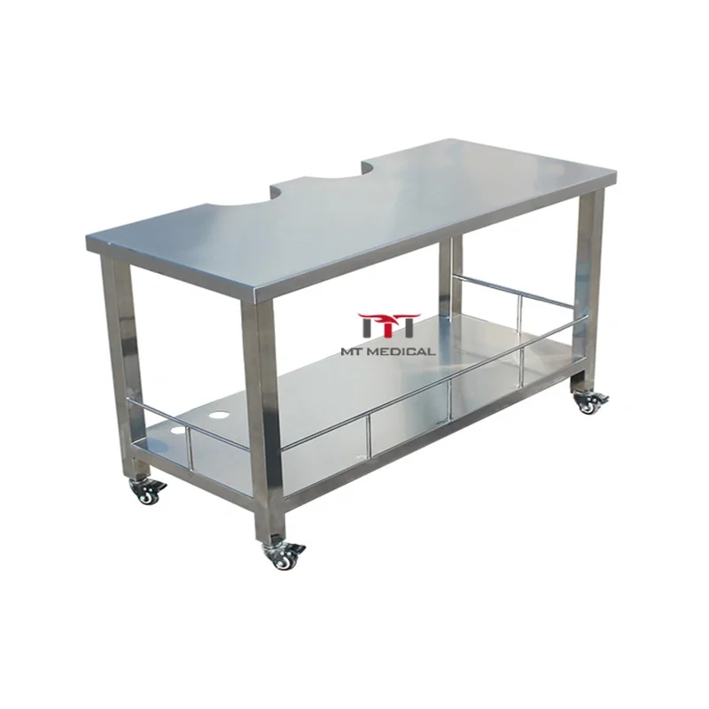 

Mt Medical Stainless Steel Pet B-Ultrasound Table with Braking Casters and Customizable