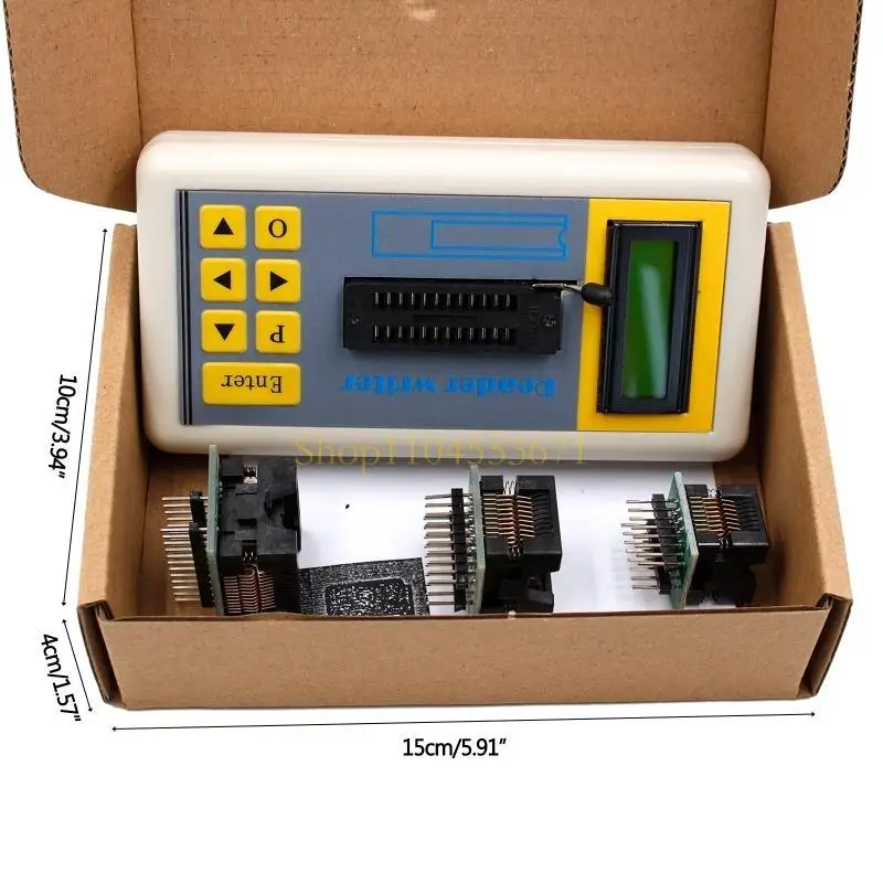 Probador transistores multifuncional, medidor IC circuito integrado, prueba mantenimiento, pantalla Digital LCD,