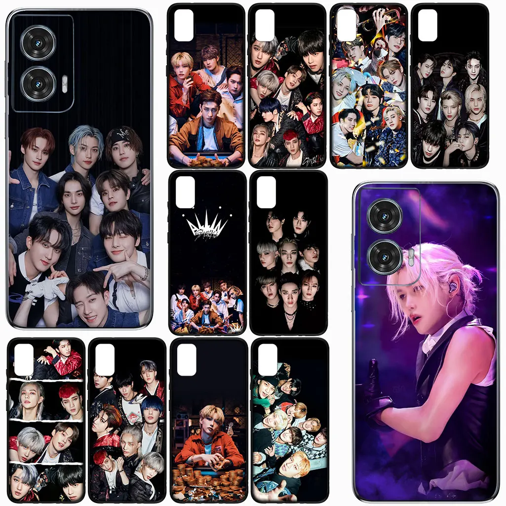 Мягкий чехол Strays Kpop SKZ Kids для Apple iPhone 15 16 Plus 13 11 12 Pro Max X XR ProMax 16E 15+ Чехол для телефона