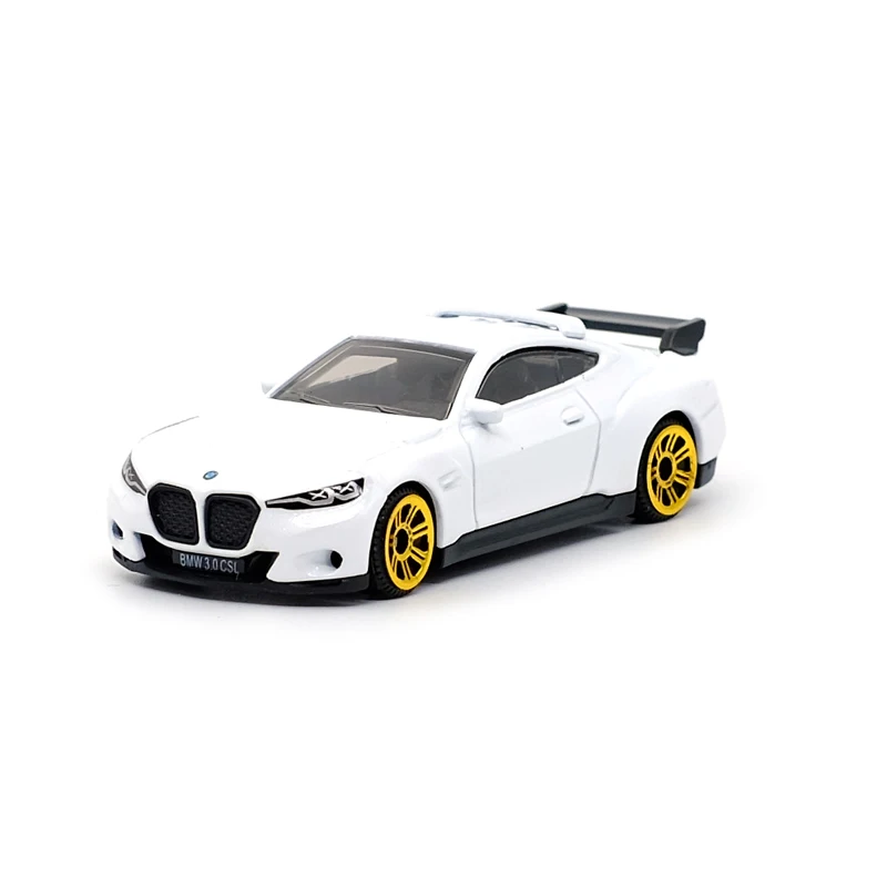 BMW 3.0CSL 1/64 Sport Car Diecast Model Car Four Wheel Sliding Collection Model Of Children's Toy Car