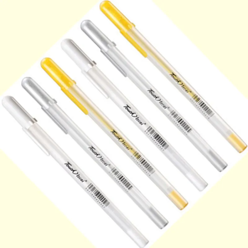 White Oily Highlighter Mark Pen Drawing Tool Student Paintbrush Artist Comic Graffiti Marker School Office Supply Stationery