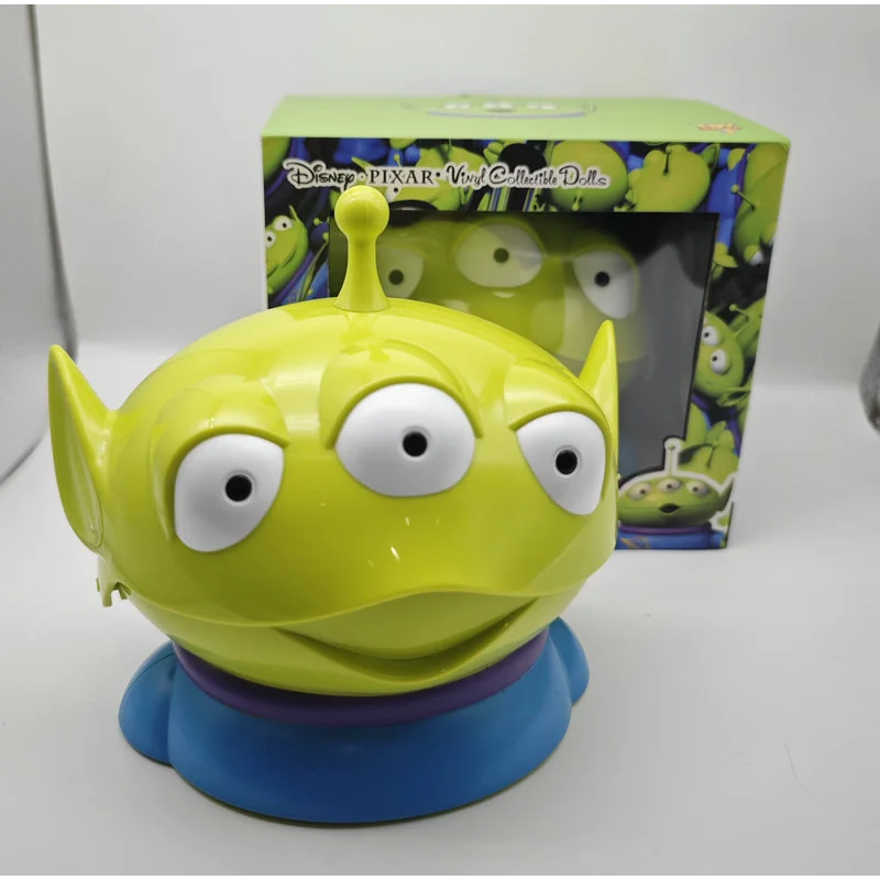 Anime Toy Story Alien Big Mouth Key Storage Box Statue ornamenti Desktop Cartoon Cute Figure regalo di natale