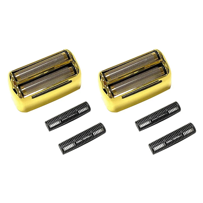 Cabezal de corte para cortadora de pelo ABVI-2X, cuchilla de aluminio para Babyliss Brightener PRO, accesorios para cortadora de pelo, color dorado
