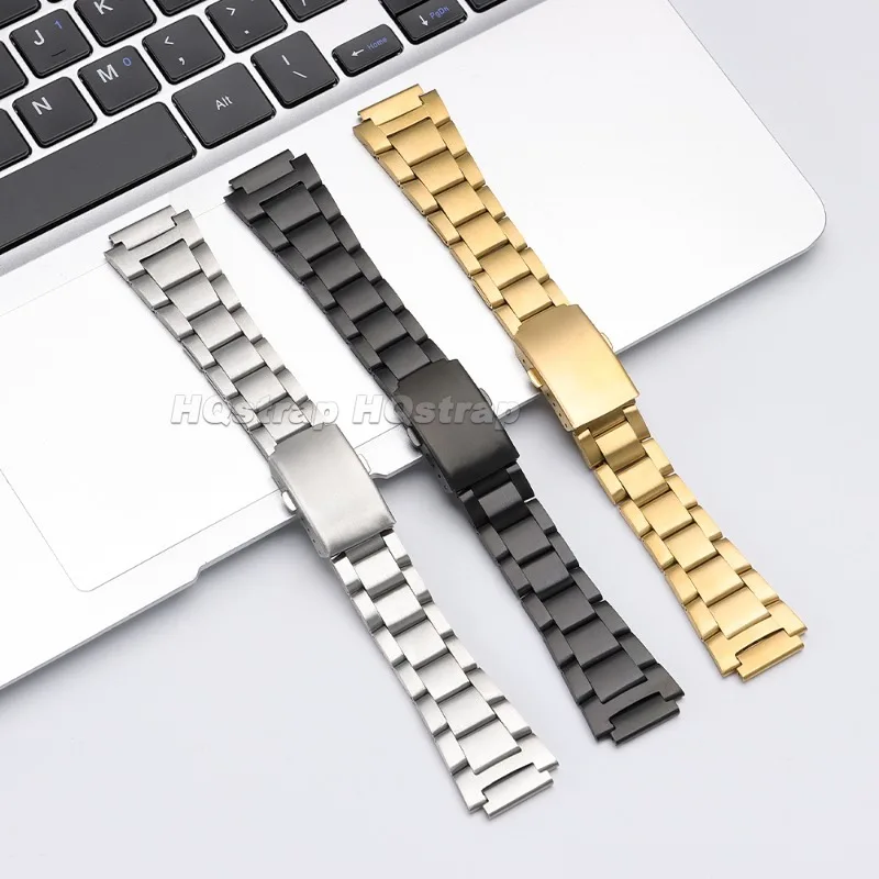 Für Casio Metall-Uhrenarmband 18mm für AE1200/1300 F-91W F84 F105/108/218 A158W/168 Edelstahl Sicherheits-Faltschließe Uhrenarmband – Detail 14