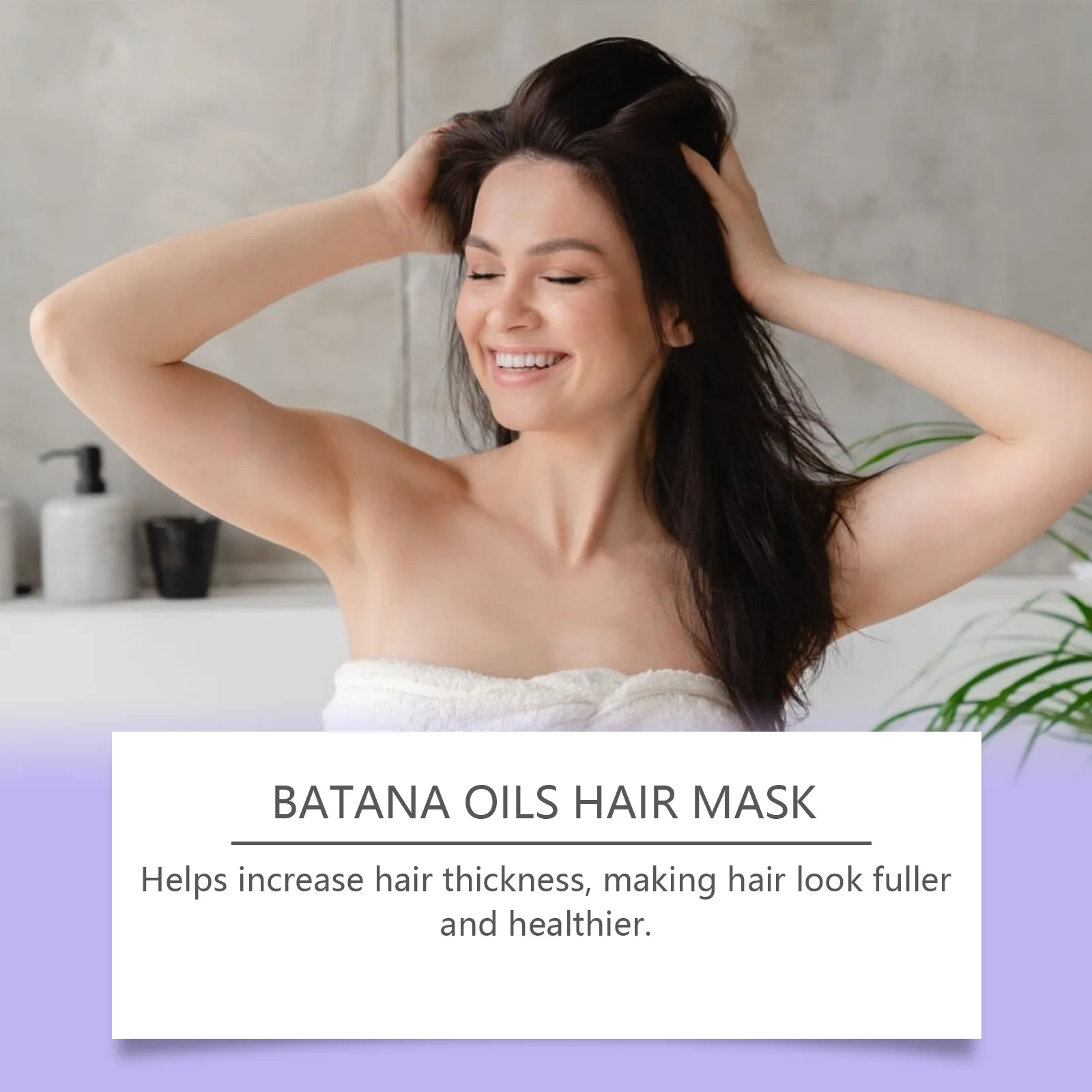 قناع الشعر المغذي للعناية بالشعر من HOEGOA، قناع تغذية للشعر الجاف والناعم #4