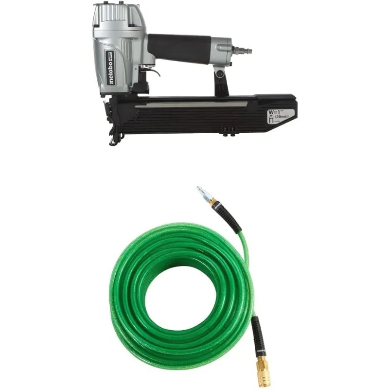 Construction Stapler (N5024A2) w/ 100 Ft Air Hose