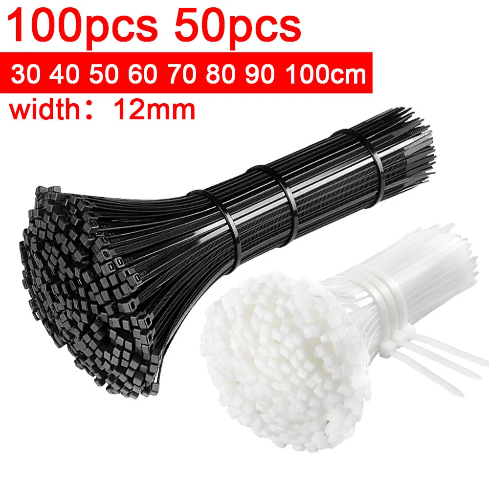 100pcs-large-cable-zip-wrap-strap-self-locking-wire-zip-ties-set-kit-12-500-12-600-12-700-12-900-12-1000-nylon-cable-tie-12mm