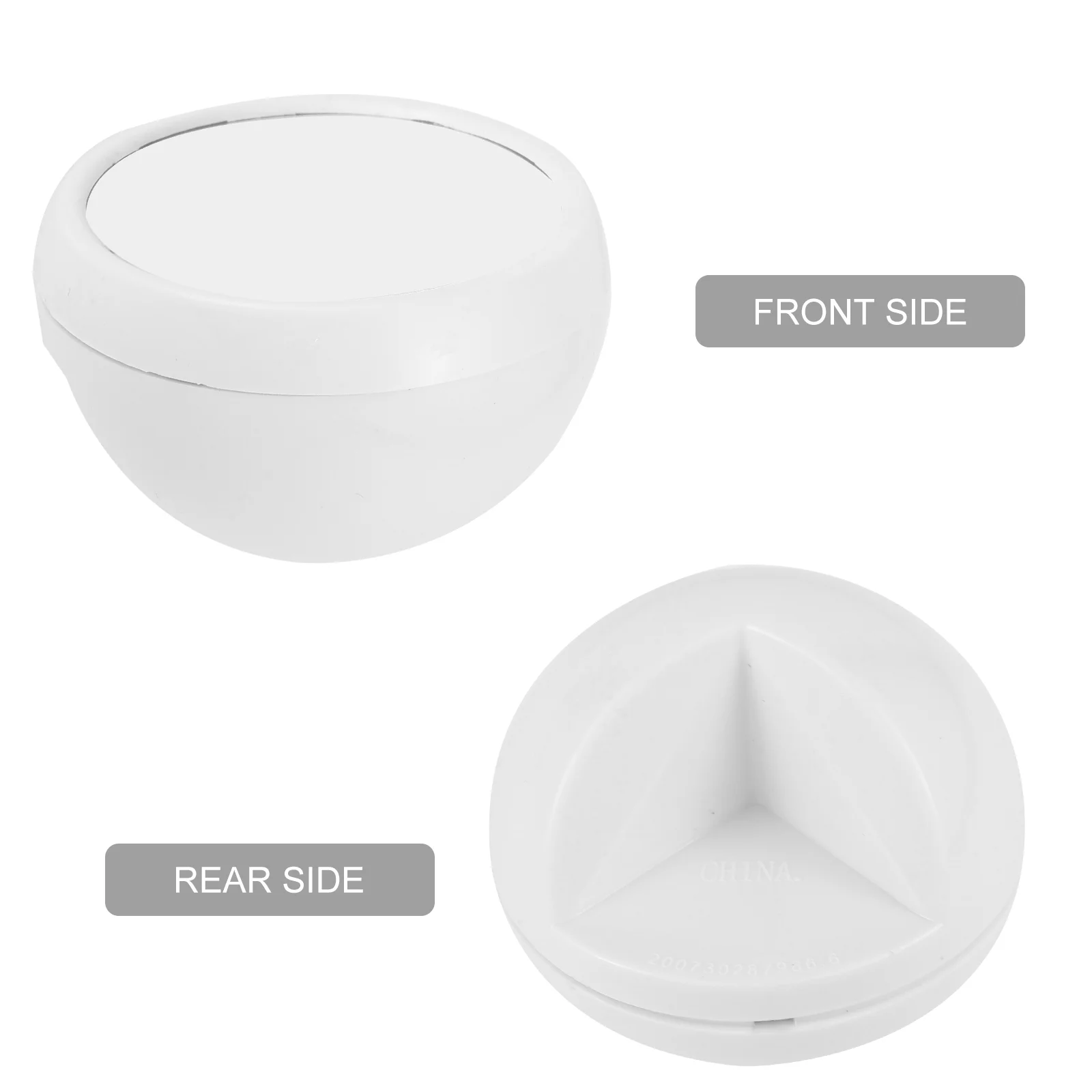 Various Computer Mirror Office Table Rear View Blind Spot 750X750X550CM Acrylic PC to See behind You