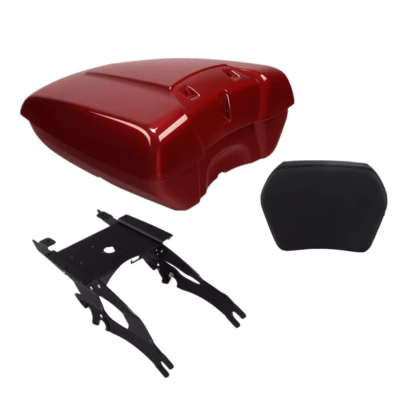 Motorfiets Low Profile Kofferbak Rugleuning Mount Voor Indian Chieftain 2014-2024 Challenger Roadmaster