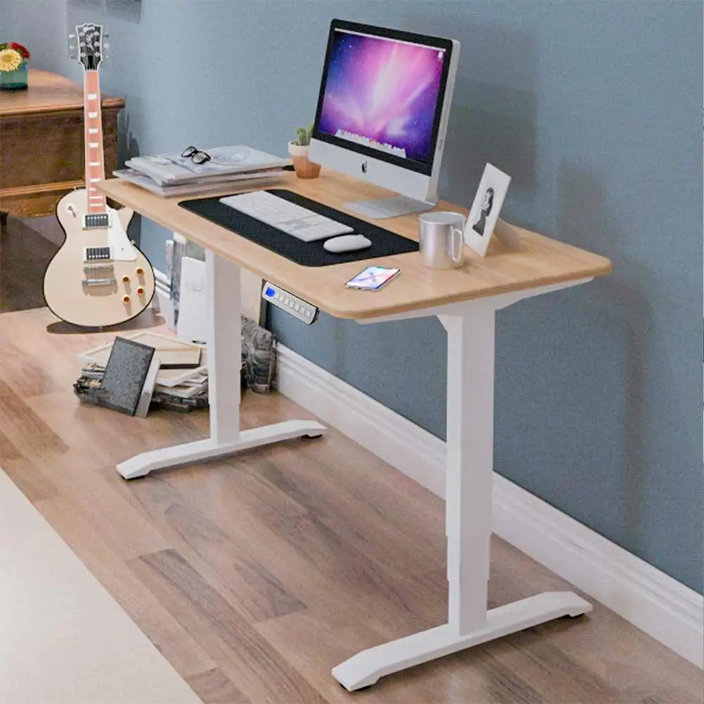 Modern Office Table Adjustable Memory Sit and Standing Desk Electric Frame for Laptop Computer