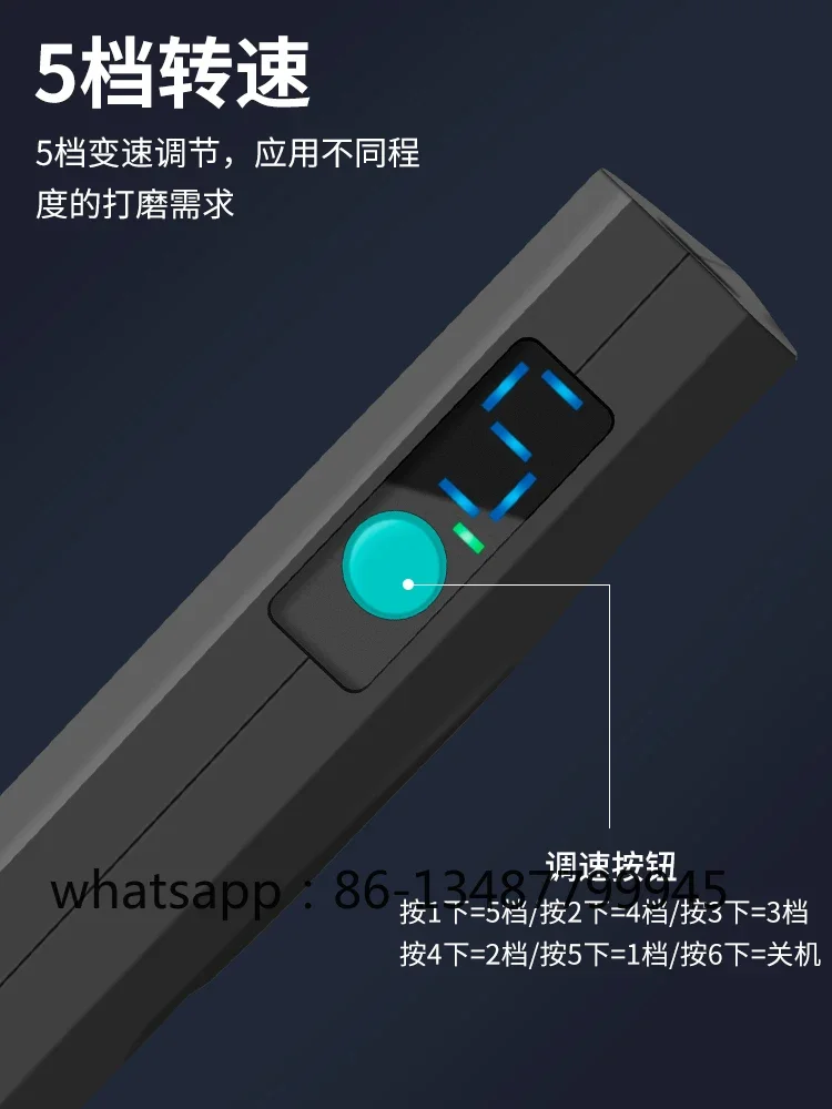Charging electric grinder jade polishing and cutting machine