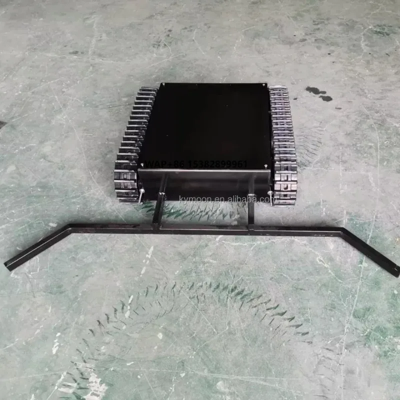 

Golf Ball Collecting Machine with Rubber Track Chassis Undercarriage Golf Ball Picker Robot