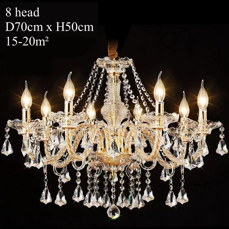 Nordic Luxury Hotel Lobby Duplex Villa Staircase Glass Lights Used for Decoration of Wedding and Wedding Venue Chandeliers