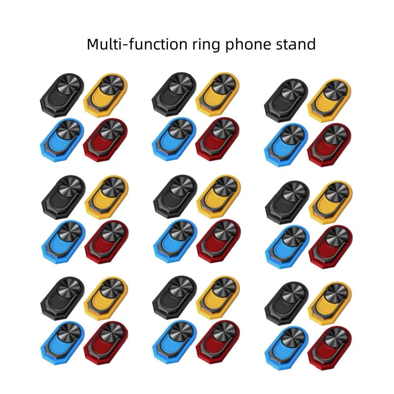 

1pc Mobile Phone Stand 360 Degree Rotation Multi-purpose Magnetic Phone Holder Convenient Magnetic Function Folding Design