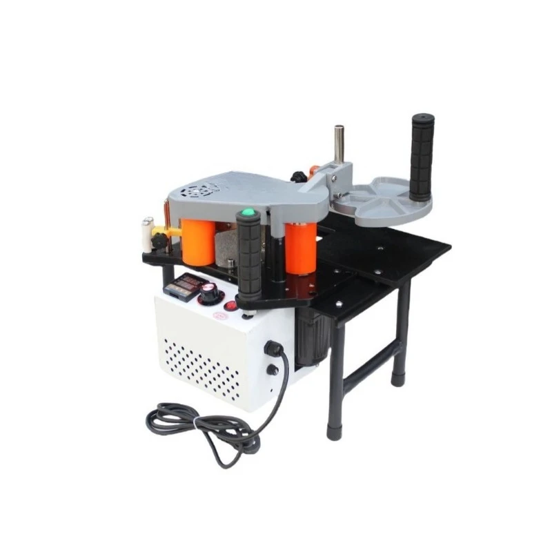 Small edge banding machine, woodworking home improvement portable edge banding machine, speed regulating edge banding machine
