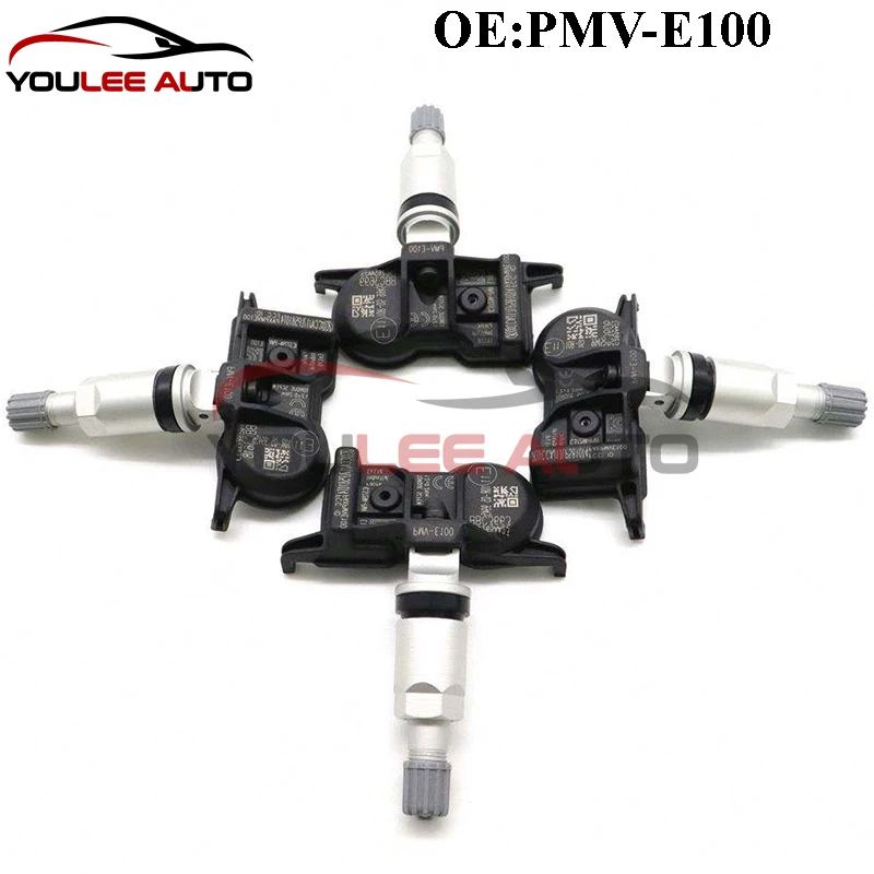 4PCS New PMV-E100 PMVE100 42607-02090 4260702090 TPMS Tire Pressure Sensor For Toyota Avalon Camry 4Runner Corolla Auto Parts