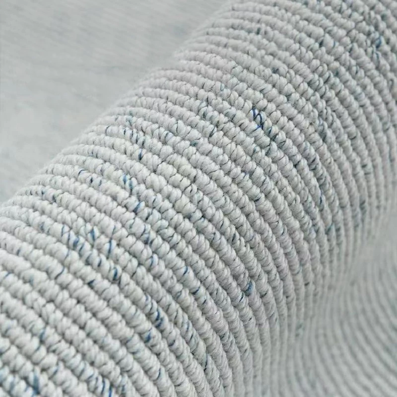 

Новый шерстяной ковер для гостиной, синий, в французском стиле, роскошный, для спальни, однотонный, высококачественный, для кабинета