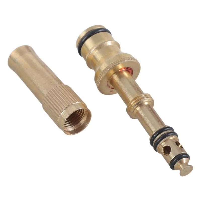 547B Heavy Duty Sprayer Hose Nozzle Replacement High Pressure Nozzles Adjustable Brass Nozzle for Car Washing Gardening