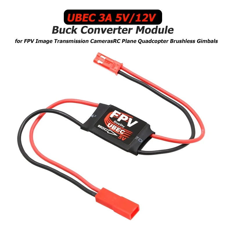 Mini UBEC BEC 3A 2-6S 5V/12V 4-6S UBEC Module for RC Drone MultiCopter Quadcopter FPV Image Transmission Cameras RC Plane