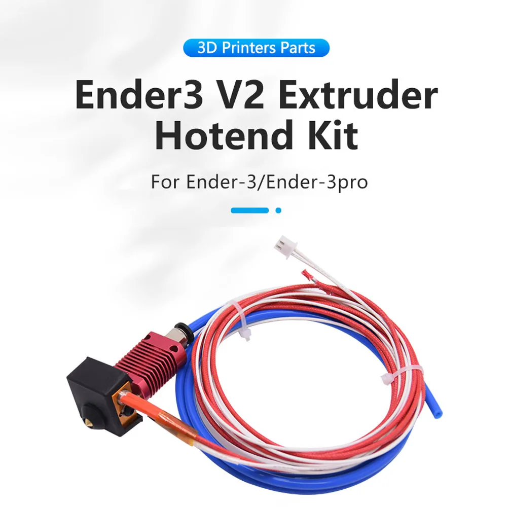 

Ender3 V2 Extruder hotend Kit Version Super Extruder Kits Capricorn Bowden PTFE Tubing MK8 Nozzle for Ender-3/Ender-3pro CR10