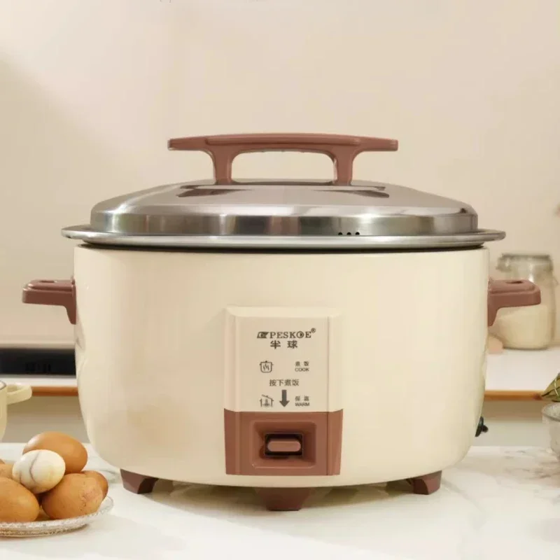 Commercial Old Style Rice Cooker, 8L - Ideal for 10-15-30 People in Canteen and Restaurant rice cooker