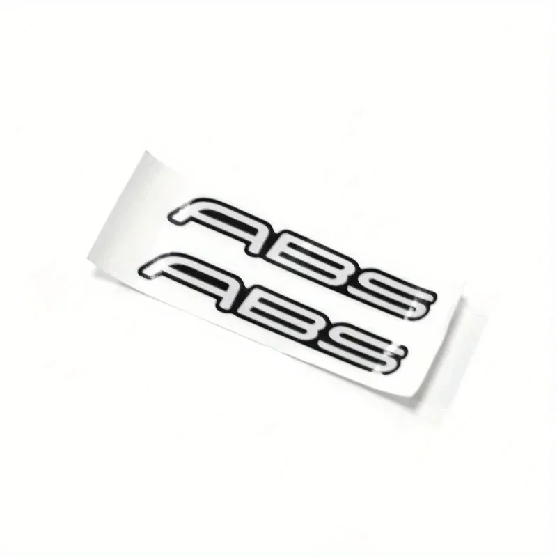 1PC Awesome "ABS" Auto Sticker - Removable Decorative Decal, Fits Journal Pages, Tablet Backs & Car Bumpers for Auto Style