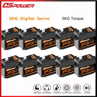 DSpower 1/5/10/20Pcs 3KG Digital Servo Motor Servos for Wltoys HSP Mn99s TRX4 Scx10 Feiyue FY-01 FY-02 FY-03 1/12 1/10 RC Car