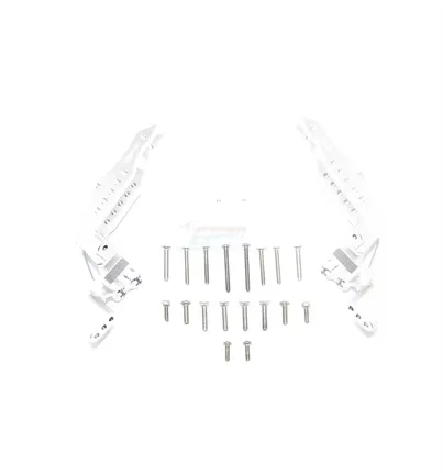 LOSI 1/10 BAJA REY/ROCK REY siège de montage supérieur rembourré arrière perforé en alliage d'aluminium