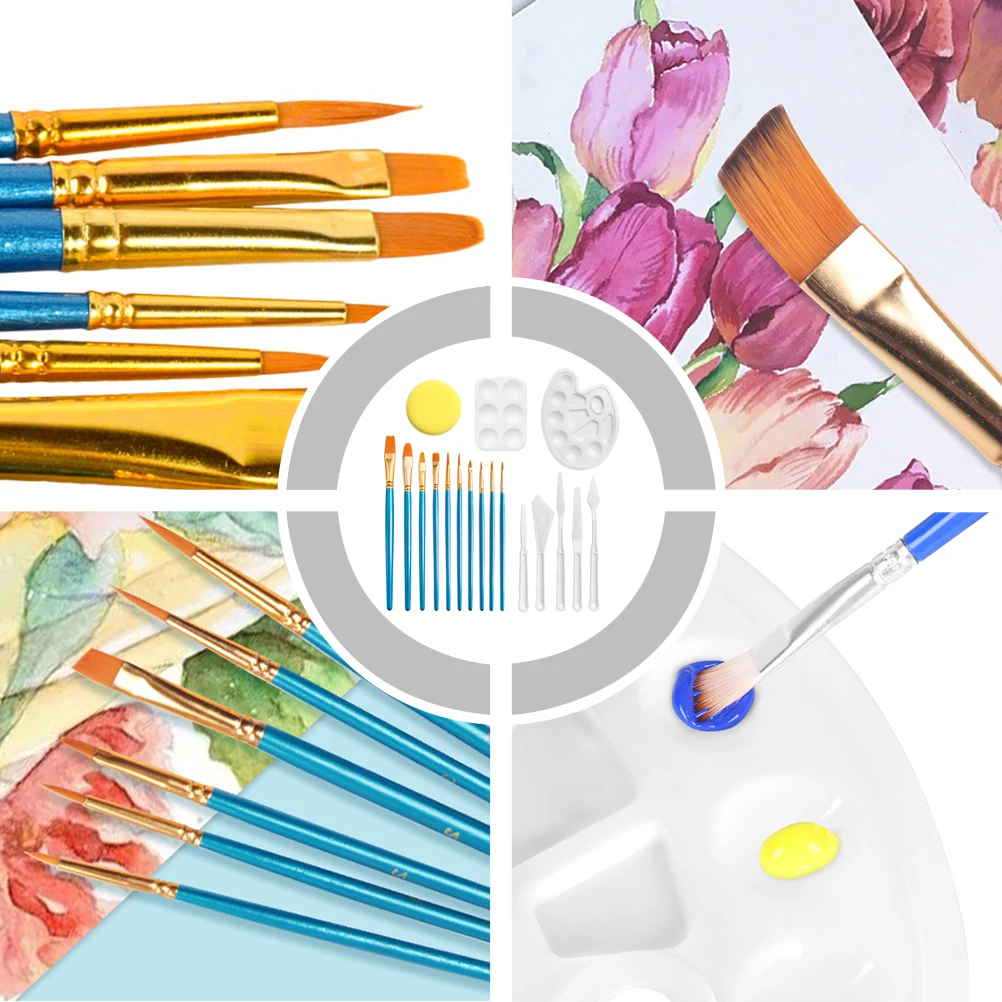 

Drawing Art Supplies Combination Color Mixer Graffiti Tool Paint Tray for Painting Sponge Doodle