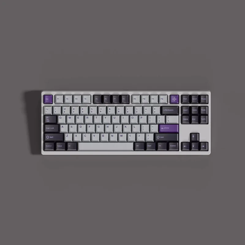 Conjunto de teclas gmk ntd cereja perfil keycap pbt 5 lados therm sublimação chave para teclado mecânico acessórios de jogos personalizados