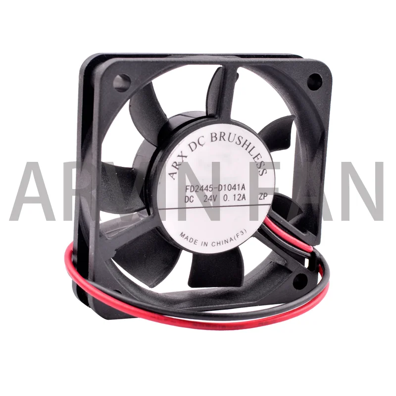 Brand New Original FD2445-D1041A 5cm 50mm 50x50x10mm DC24V 0.12A 2 Lines Ultra-thin And Quiet Inverter Cooling Fan