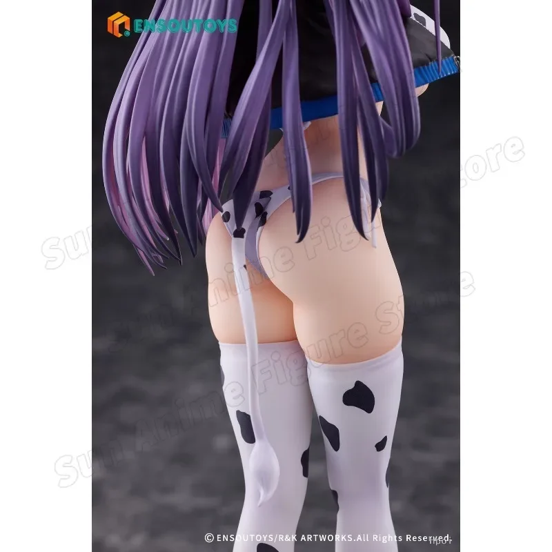 ENSOUTOYS Original Yuna Dairy Cow Ver. 26CM PVC Animation Figures Cow Clothes Models Toys Gifts Collection