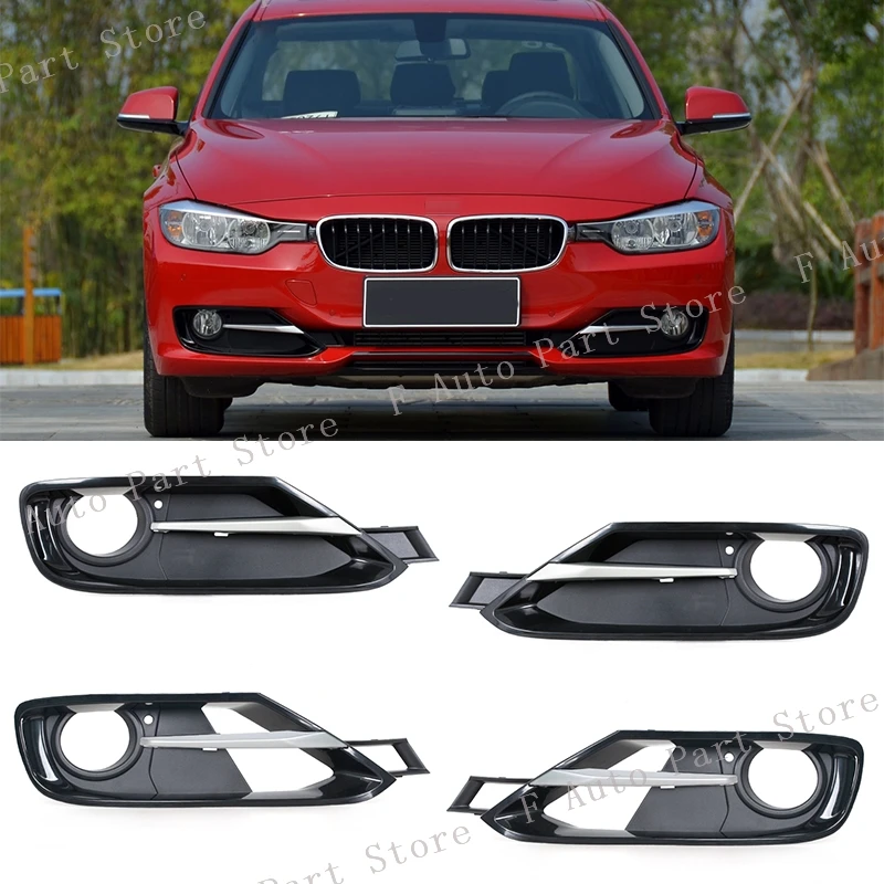 Für BMW 3er F30 F31 2011-2015 Frontstoßstange Nebelscheinwerfer Lampe Verkleidung Abdeckung Rahmen Deckel Lünette 51117300737 51117300739