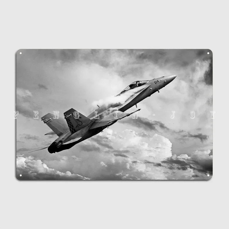 F18 Super Hornet Metal Plaque Poster Club Home Kitchen Printing Garage Decoration Tin Sign Posters