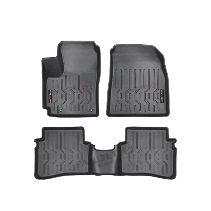 Best Quality Anti-slip Anti Scratch Fireproofing 3D TPV Rubber Car Floor Mat for KIA SONET (COLUMBIA) 2023+